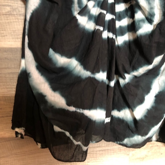 Le Grenier Boho Tie Dyed Cotton Festival Maxi Skirt Medium - Picture 3 of 8